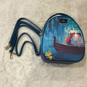 Disney The Little Mermaid Kiss The Girl Ariel & Eric Light Up Mini Backp…